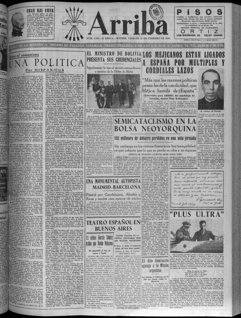 Miniatura de Arriba del 13 de febrero de 1948