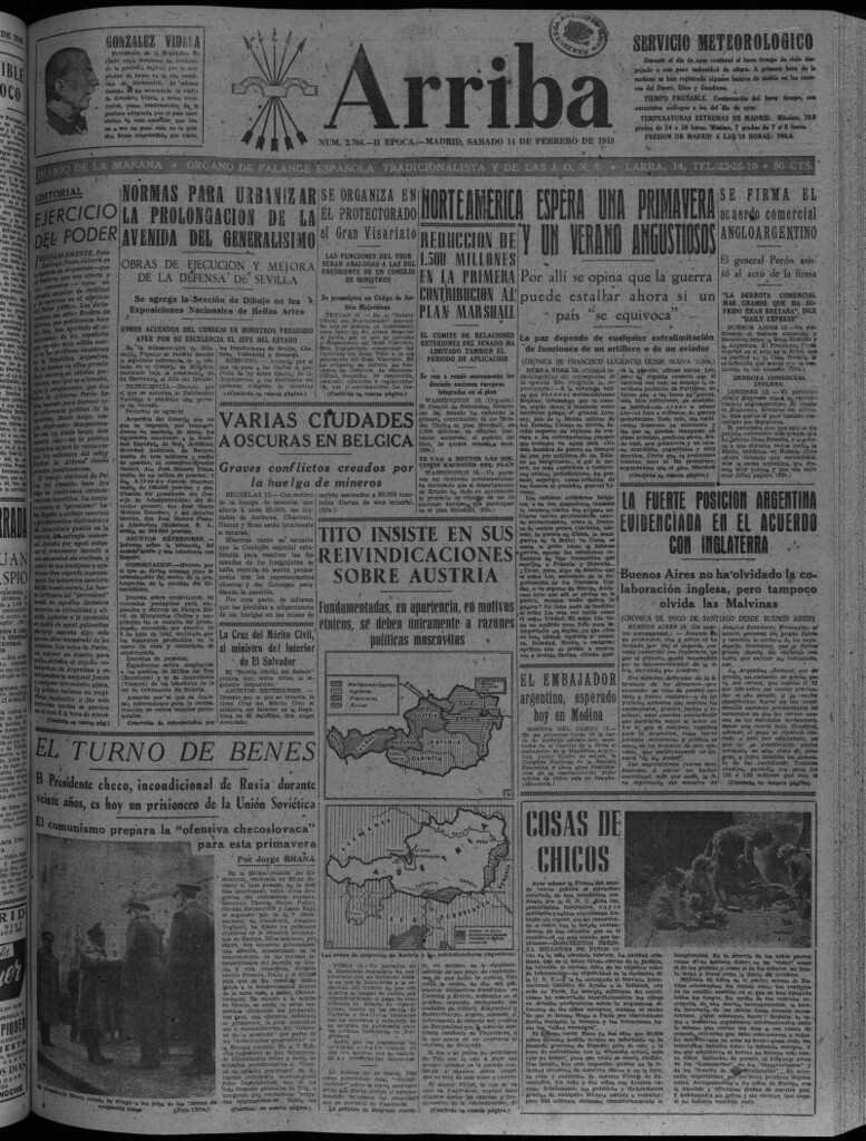 Miniatura de Arriba del 14 de febrero de 1948