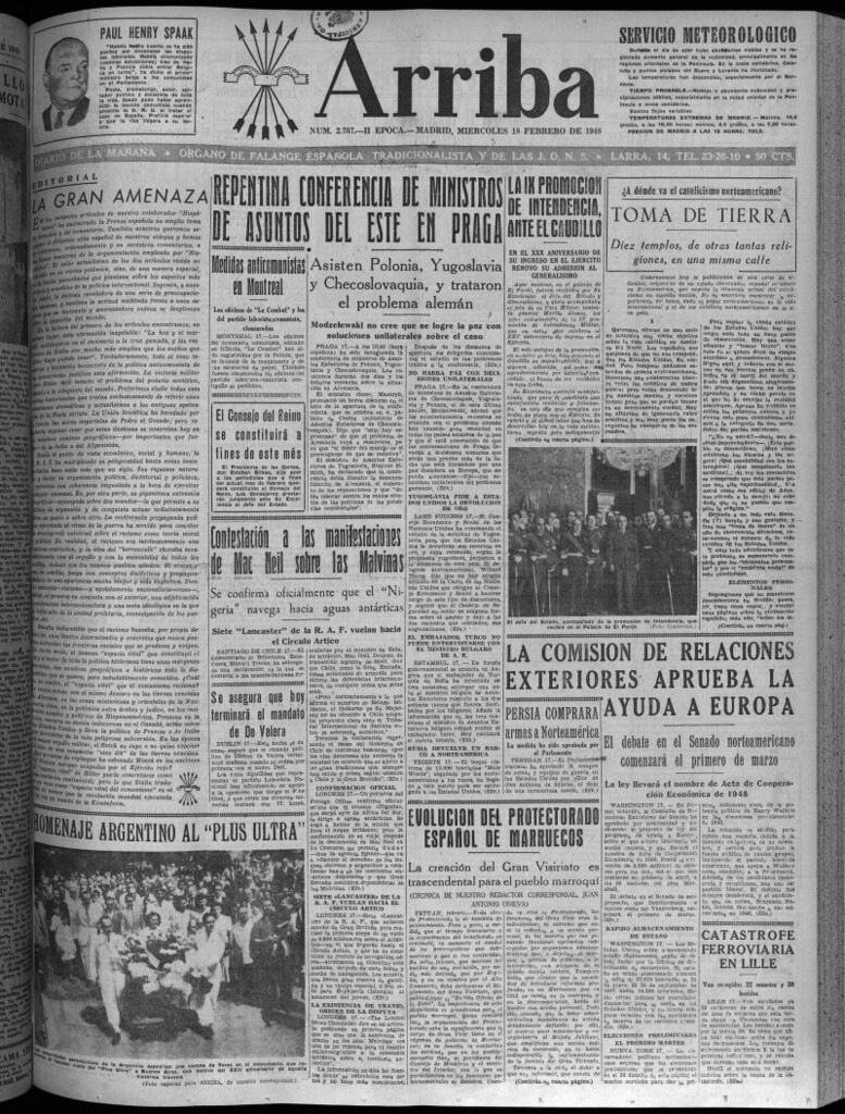 Miniatura de Arriba del 18 de febrero de 1948