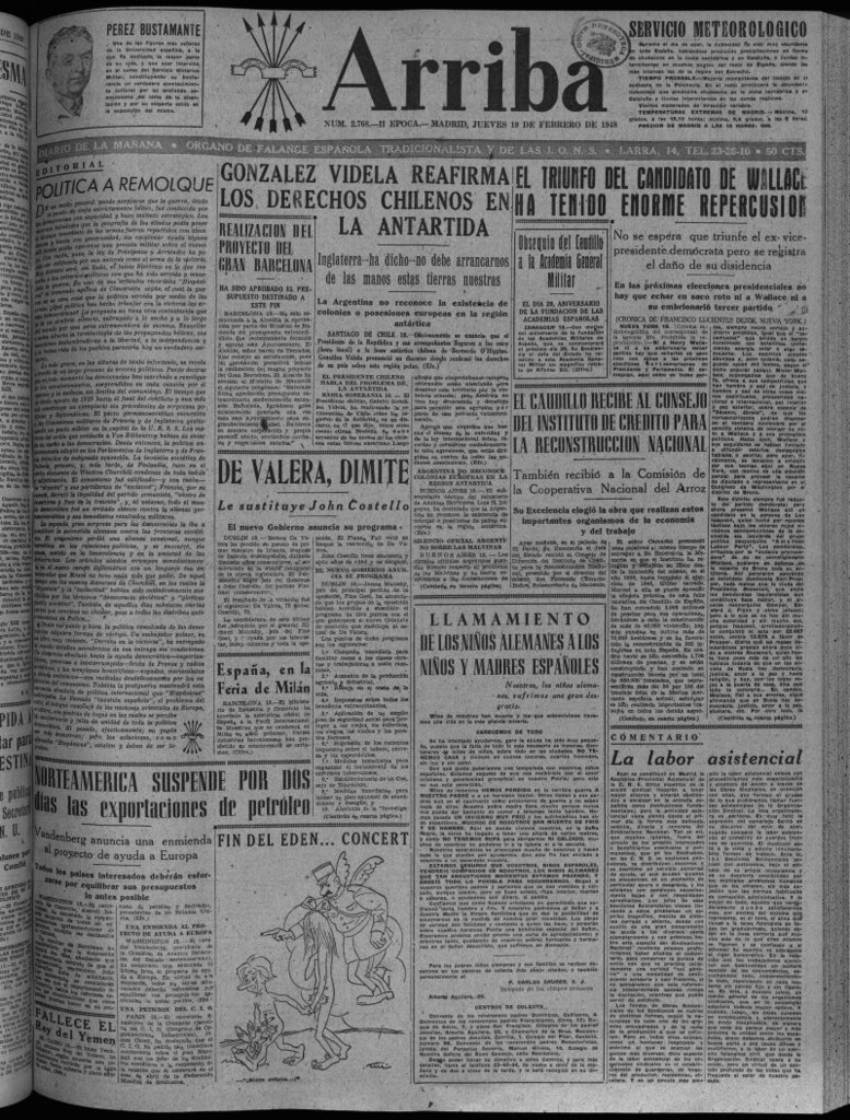 Miniatura de Arriba del 19 de febrero de 1948