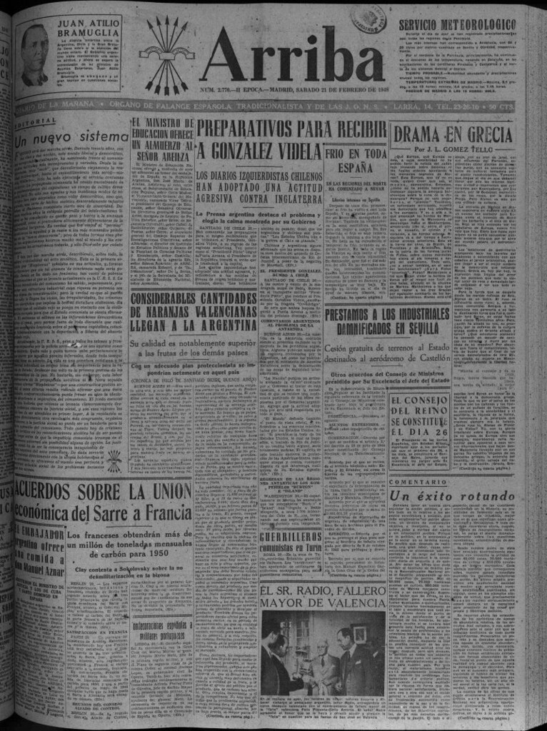 Miniatura de Arriba del 21 de febrero de 1948