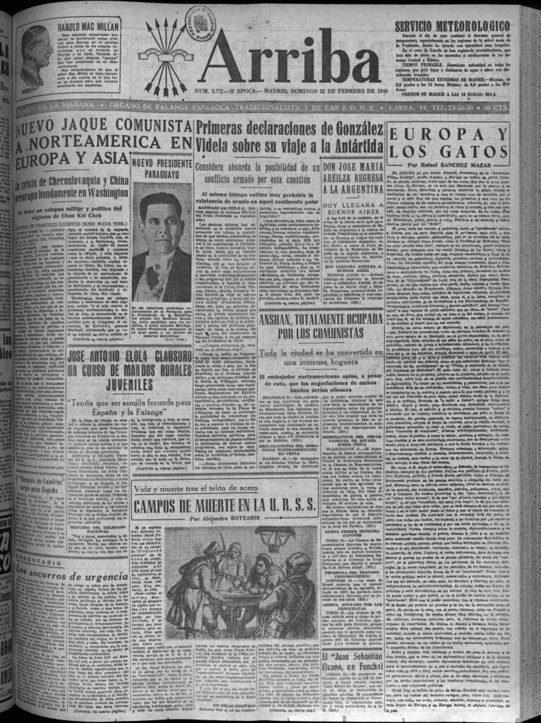 Miniatura de Arriba del 22 de febrero de 1948