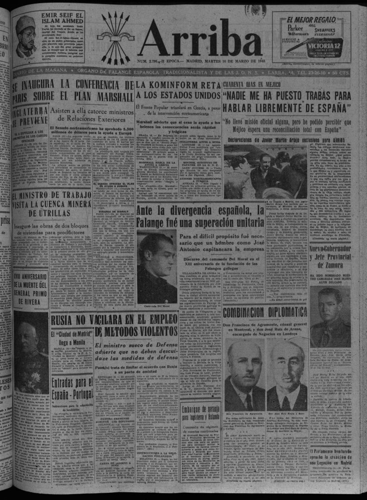 Miniatura de Arriba del 16 de marzo de 1948