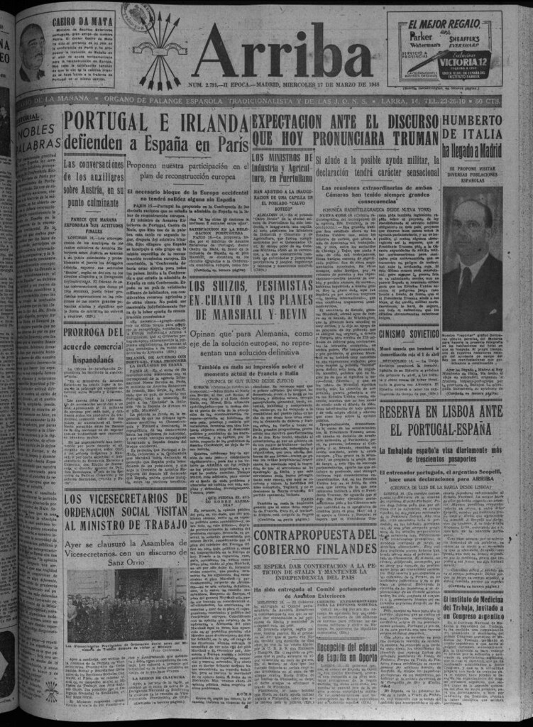 Miniatura de Arriba del 17 de marzo de 1948