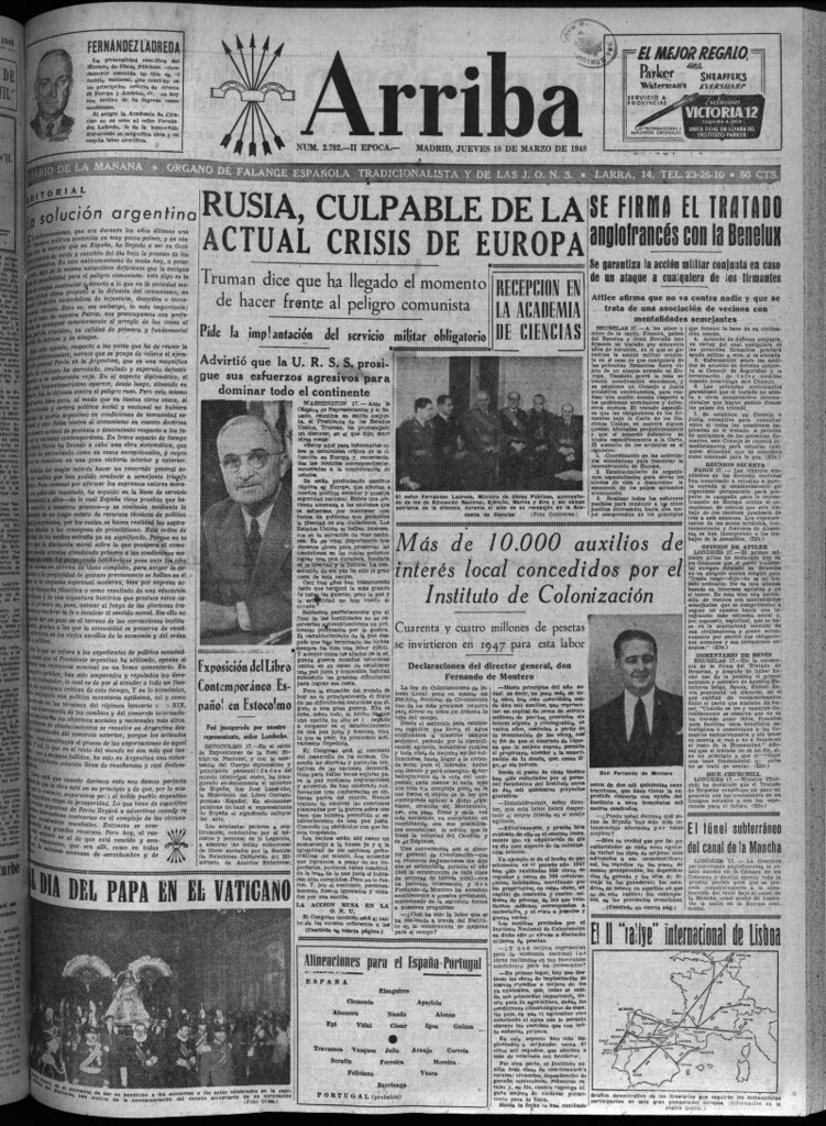 Miniatura de Arriba del 18 de marzo de 1948