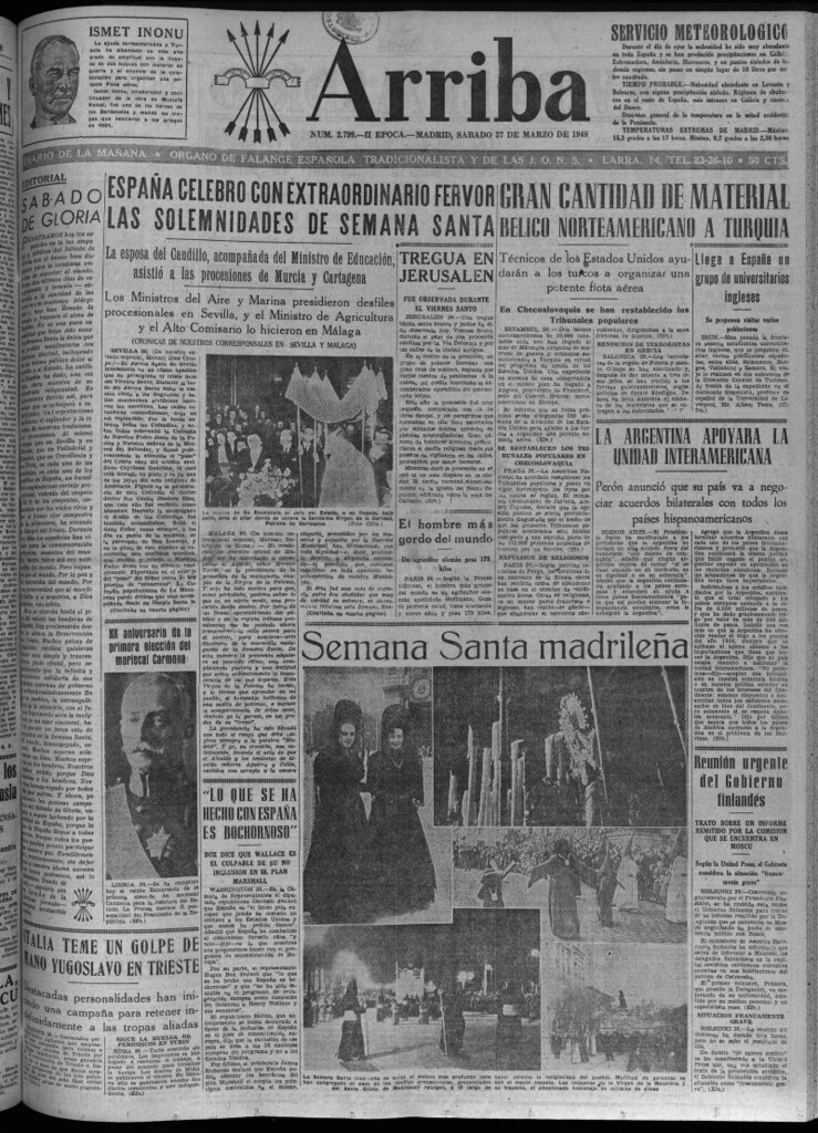 Miniatura de Arriba del 27 de marzo de 1948