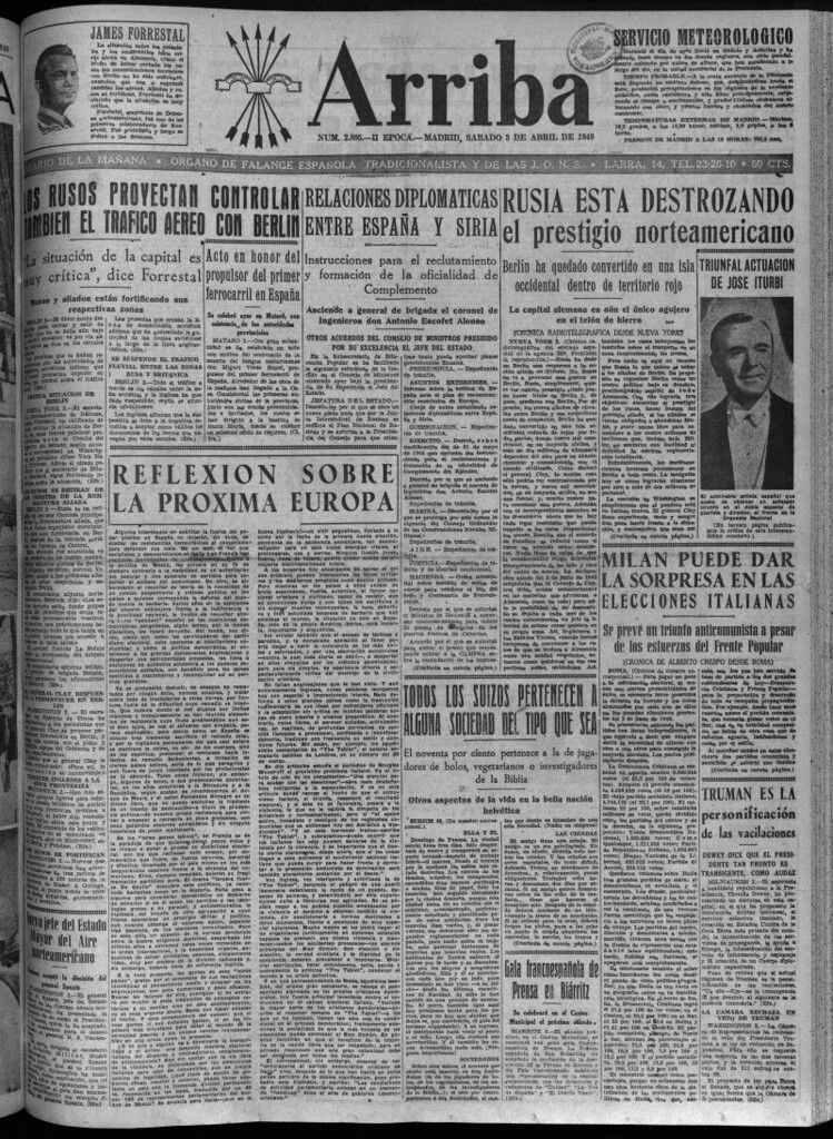 Miniatura de Arriba del 3 de abril de 1948