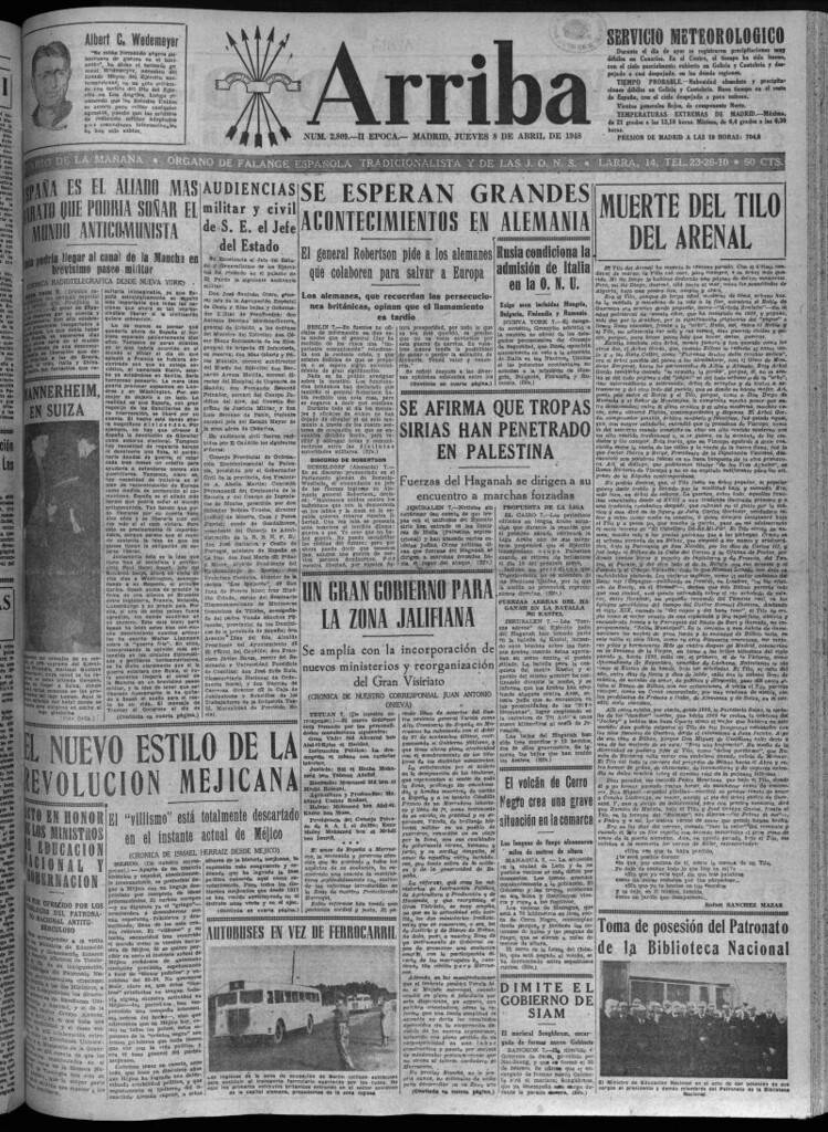 Miniatura de Arriba del 8 de abril de 1948
