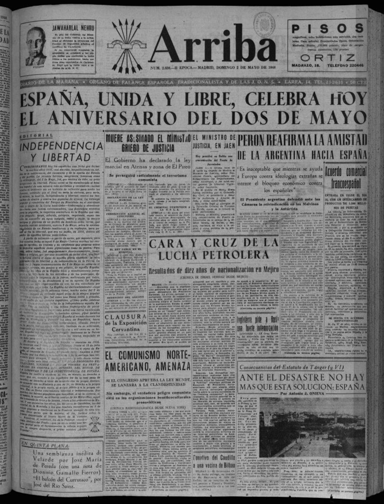 Miniatura de Arriba del 2 de mayo de 1948