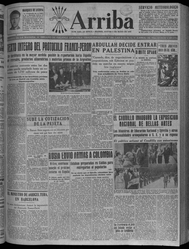 Miniatura de Arriba del 6 de mayo de 1948