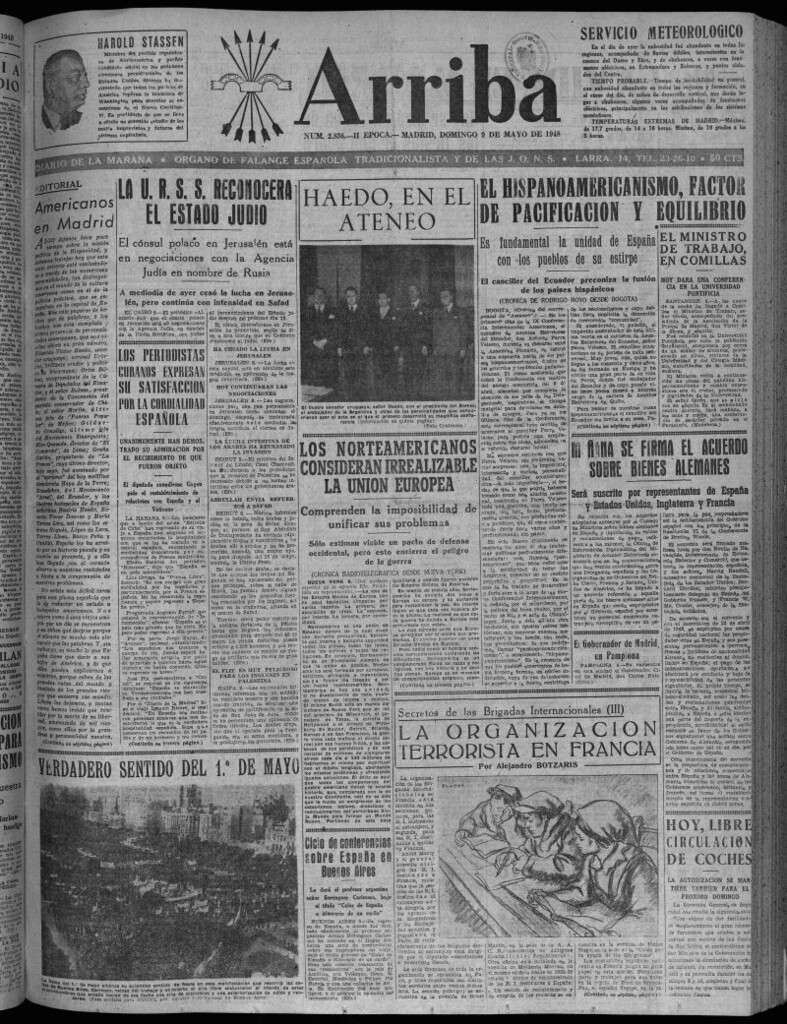 Miniatura de Arriba del 9 de mayo de 1948