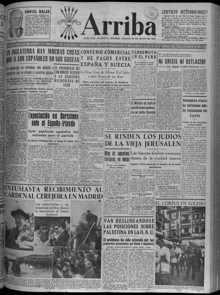 Miniatura de Arriba del 29 de mayo de 1948