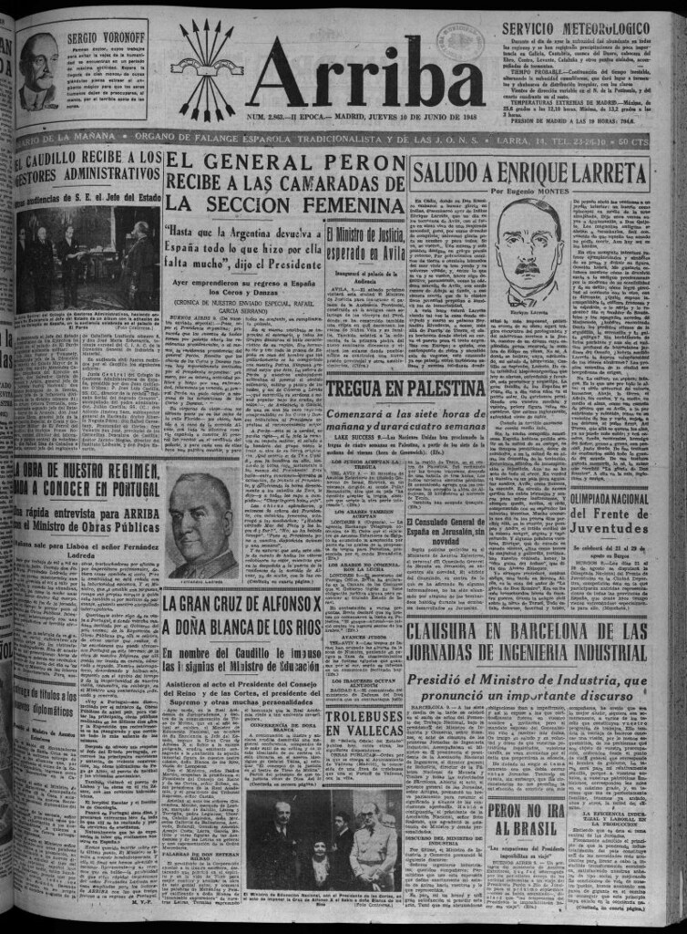 Miniatura de Arriba del 10 de junio de 1948