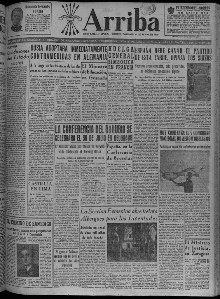 Miniatura de Arriba del 20 de junio de 1948