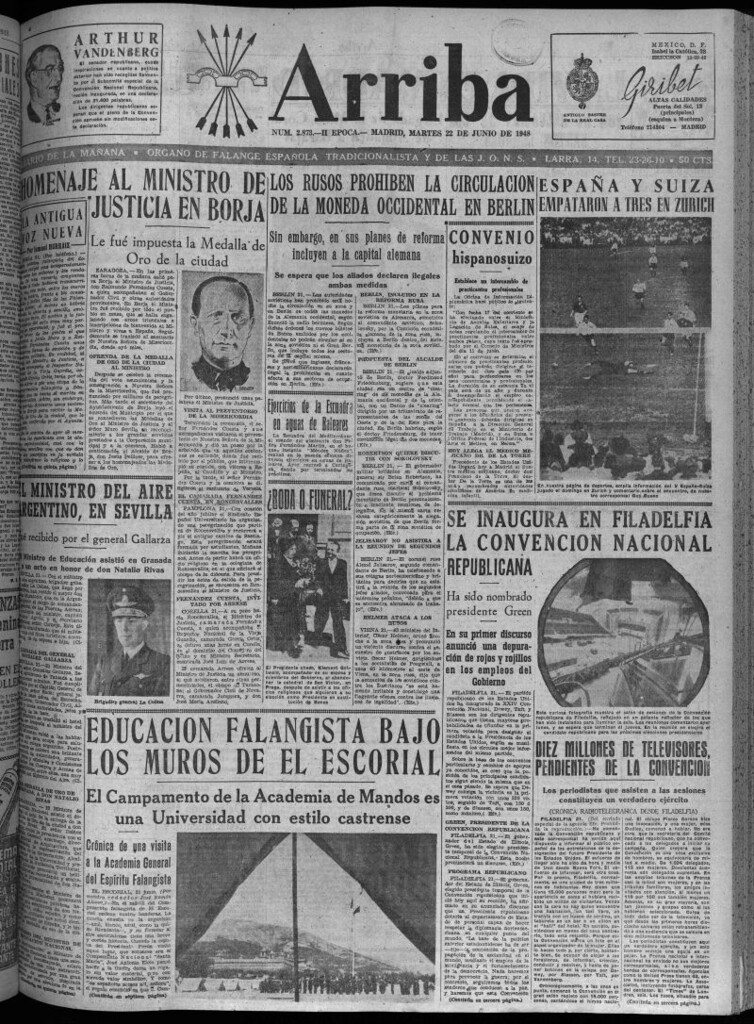 Miniatura de Arriba del 22 de junio de 1948