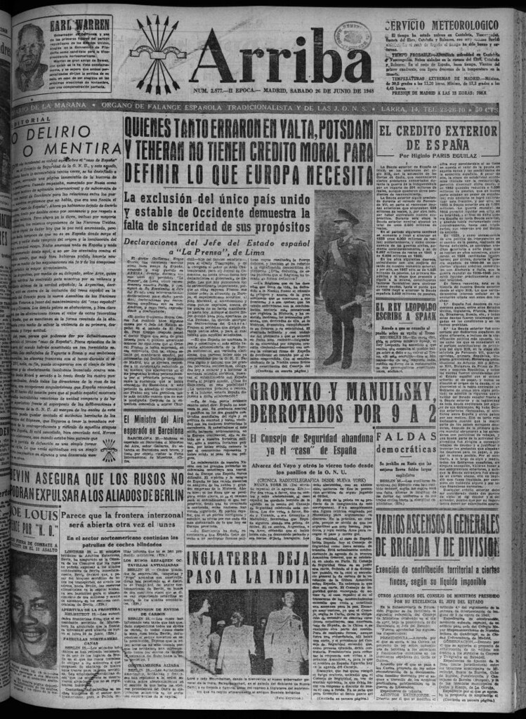 Miniatura de Arriba del 26 de junio de 1948