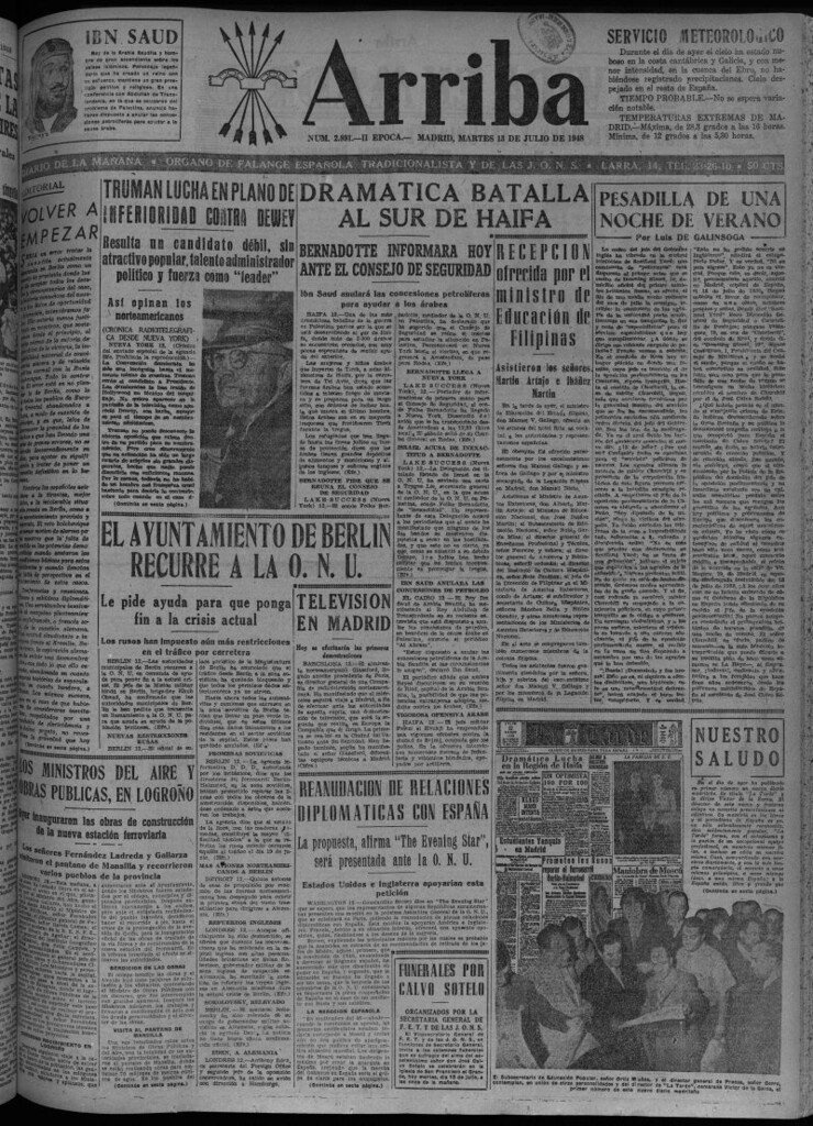 Miniatura de Arriba del 13 de julio de 1948