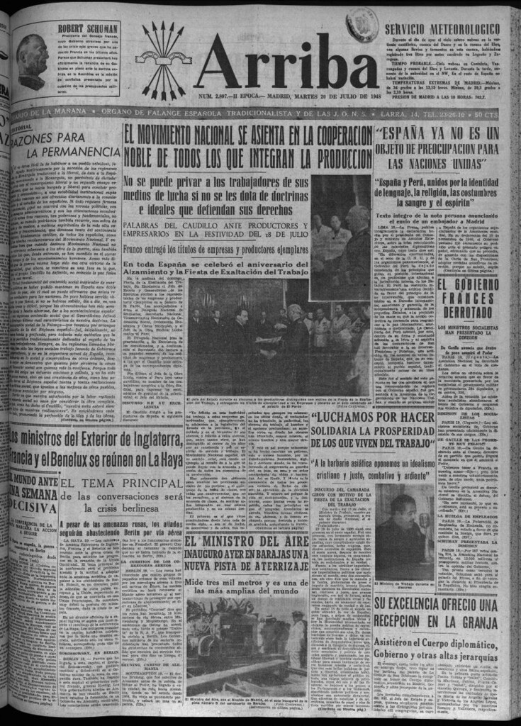 Miniatura de Arriba del 20 de julio de 1948