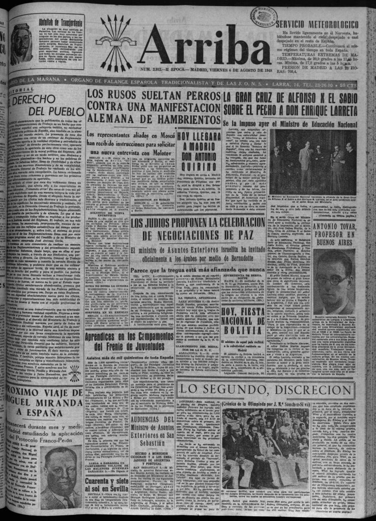 Miniatura de Arriba del 6 de agosto de 1948