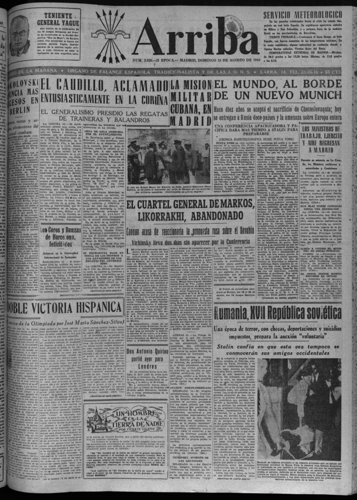 Miniatura de Arriba del 15 de agosto de 1948