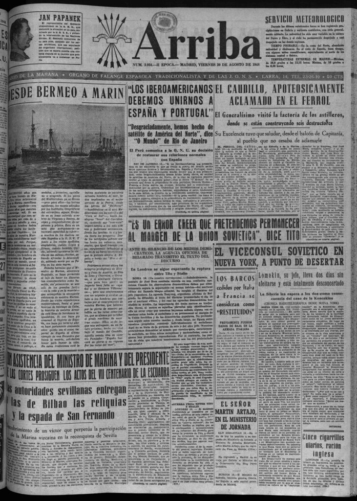 Miniatura de Arriba del 20 de agosto de 1948