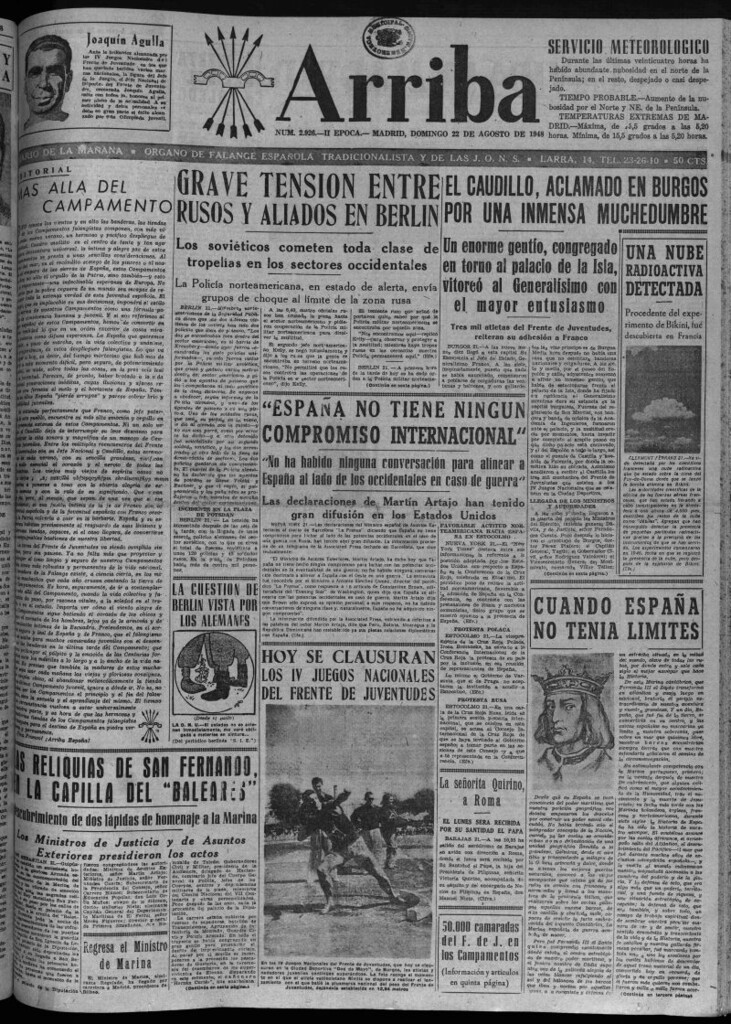 Miniatura de Arriba del 22 de agosto de 1948