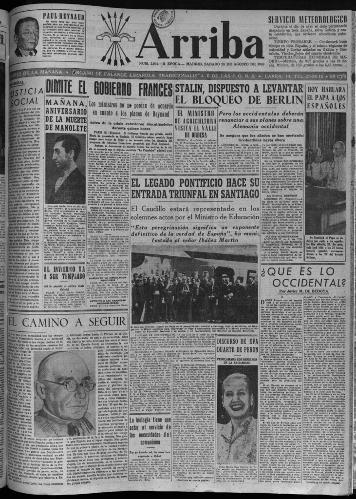 Miniatura de Arriba del 28 de agosto de 1948
