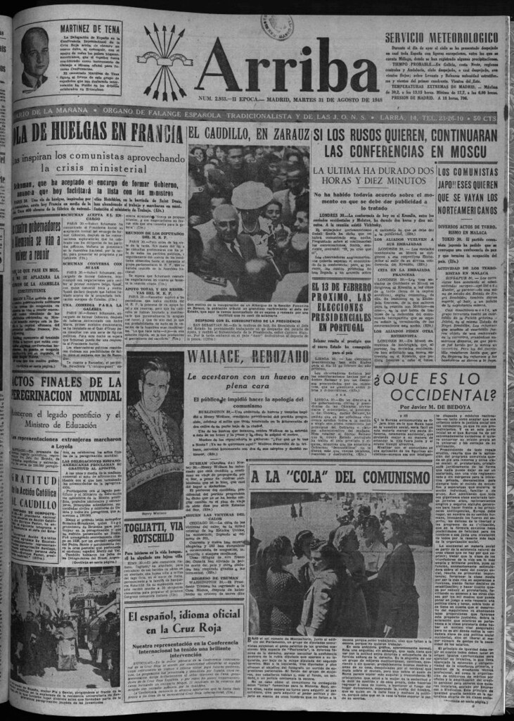 Miniatura de Arriba del 31 de agosto de 1948