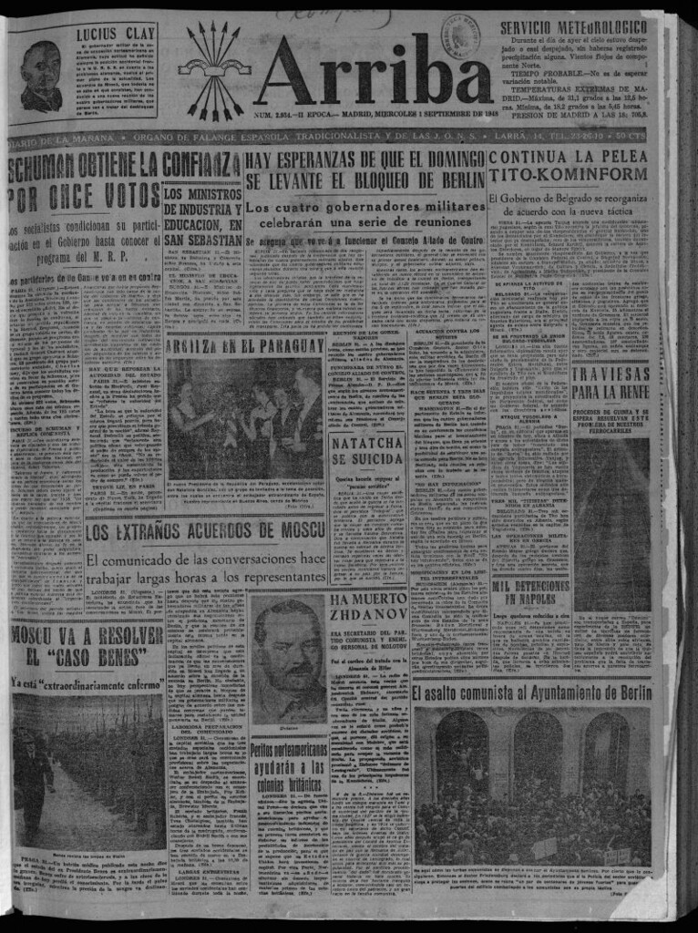 Miniatura de Arriba del 1 de septiembre de 1948