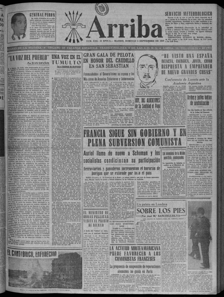 Miniatura de Arriba del 5 de septiembre de 1948