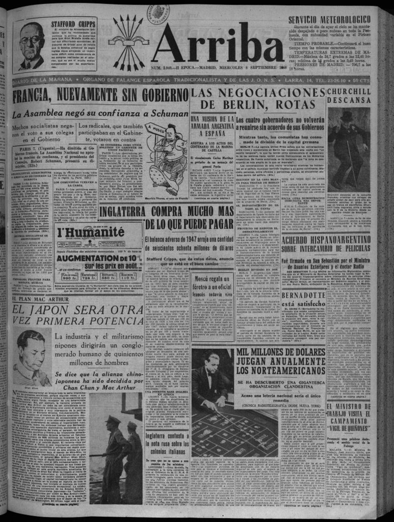 Miniatura de Arriba del 8 de septiembre de 1948