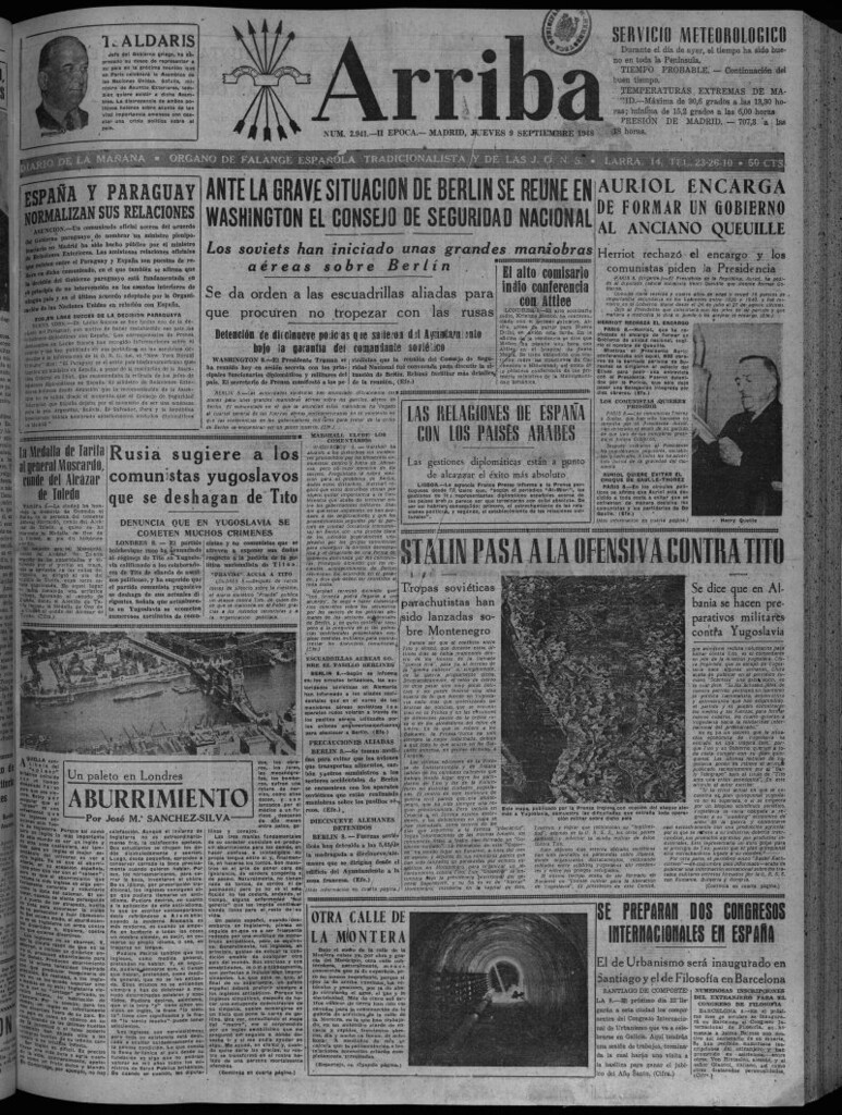 Miniatura de Arriba del 9 de septiembre de 1948