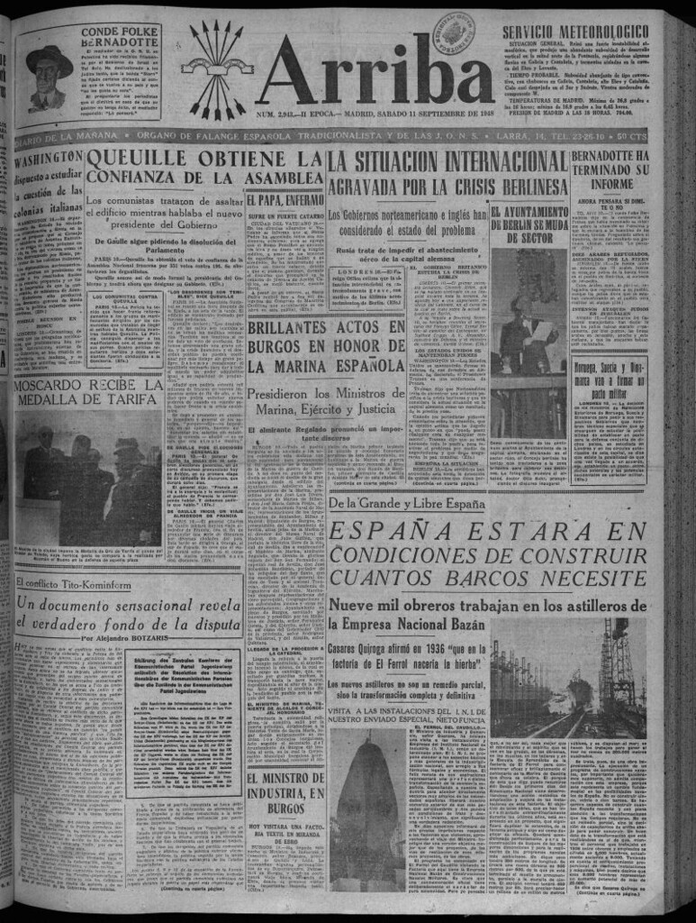 Miniatura de Arriba del 11 de septiembre de 1948