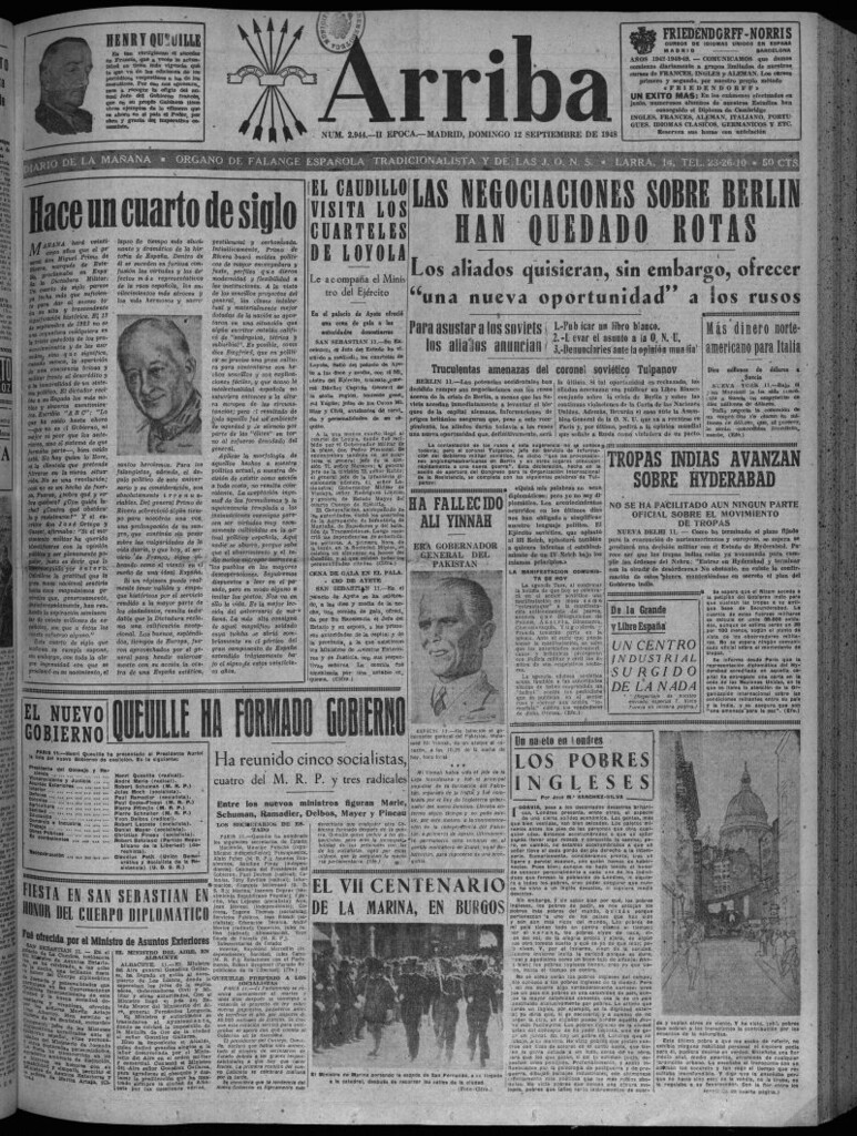 Miniatura de Arriba del 12 de septiembre de 1948