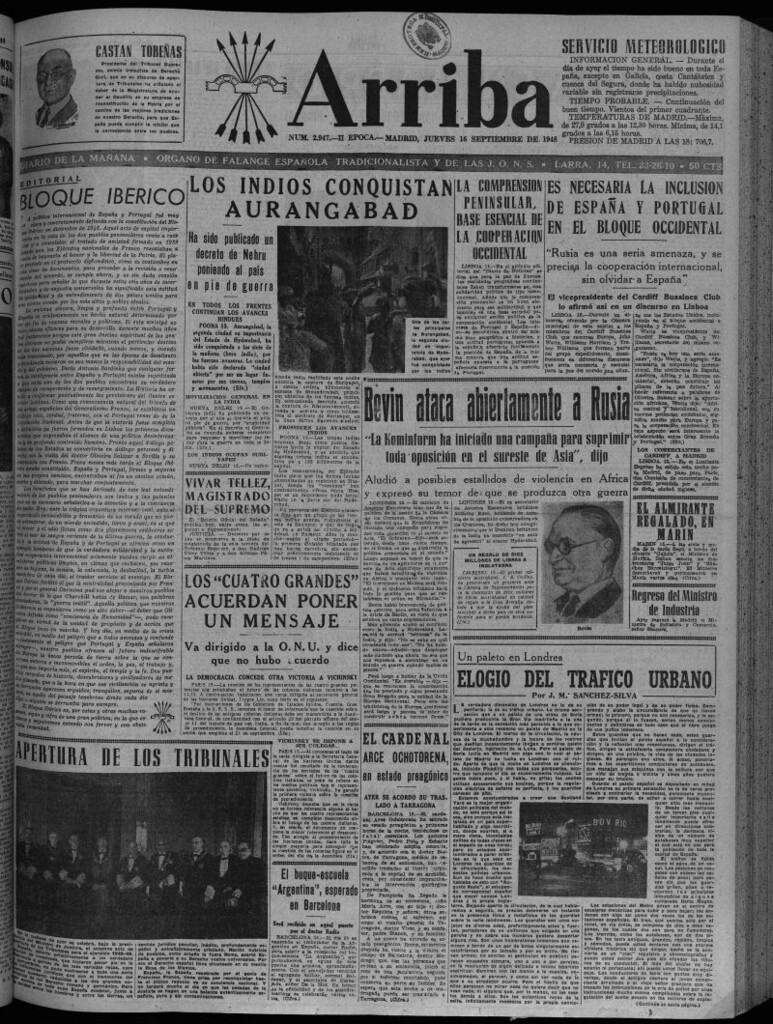 Miniatura de Arriba del 16 de septiembre de 1948