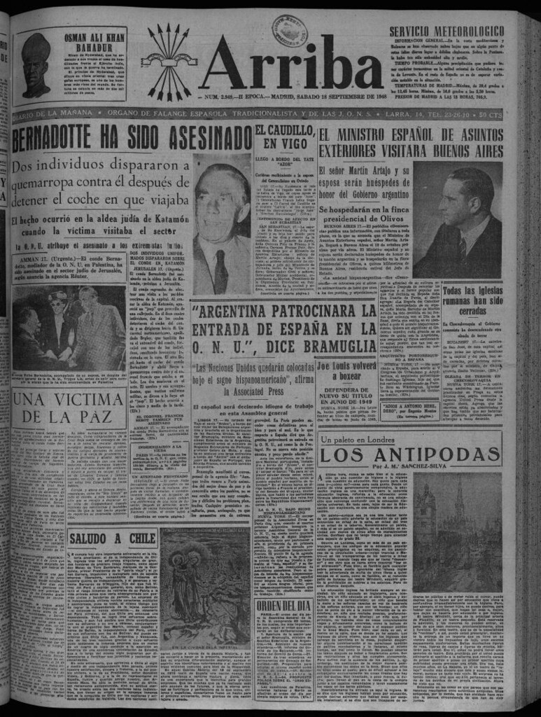 Miniatura de Arriba del 18 de septiembre de 1948
