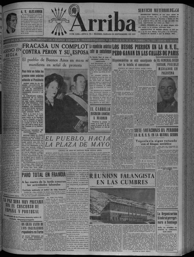 Miniatura de Arriba del 25 de septiembre de 1948