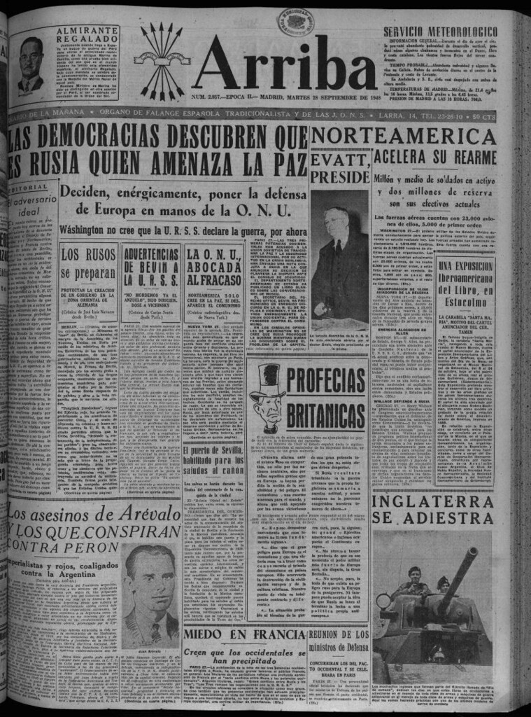 Miniatura de Arriba del 28 de septiembre de 1948