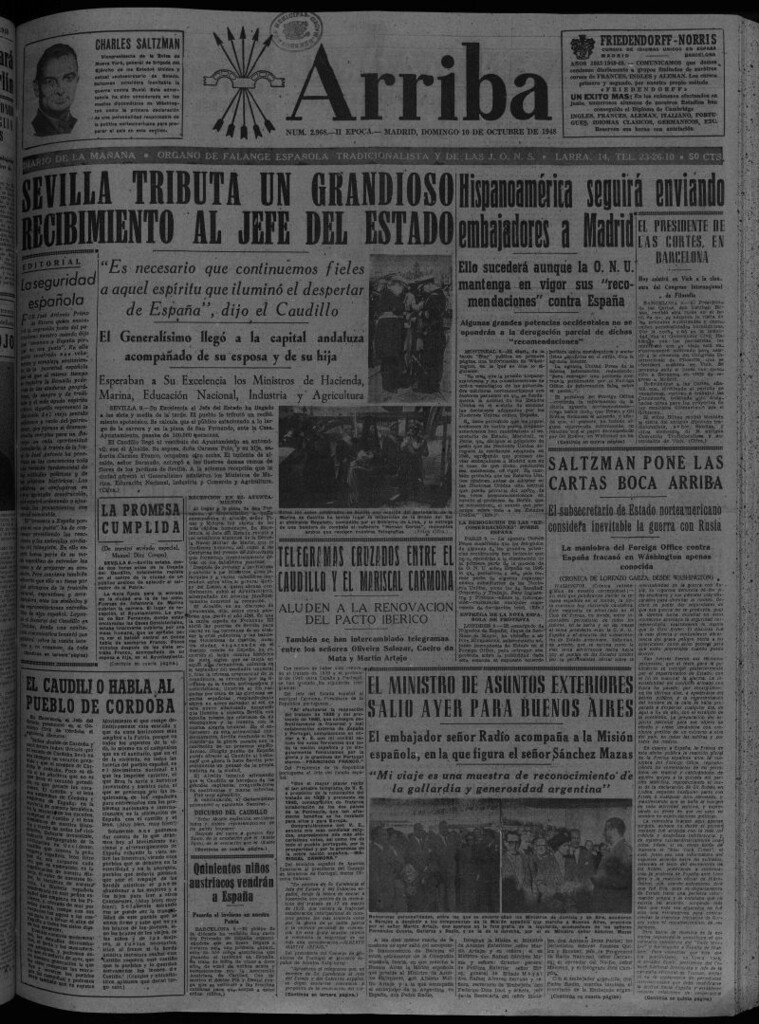 Miniatura de Arriba del 10 de octubre de 1948