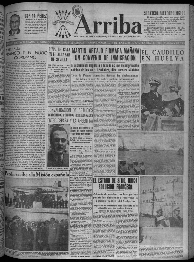Miniatura de Arriba del 14 de octubre de 1948