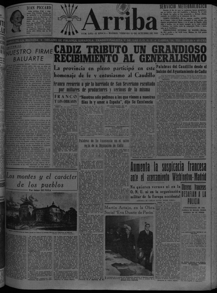 Miniatura de Arriba del 15 de octubre de 1948