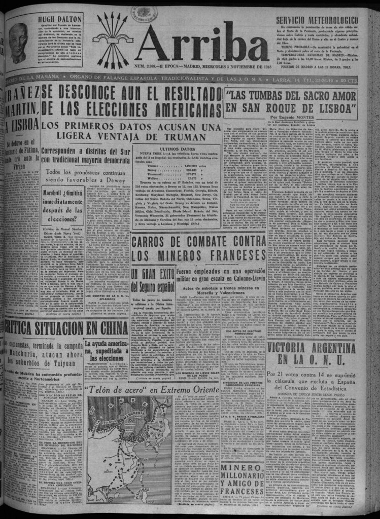 Miniatura de Arriba del 3 de noviembre de 1948