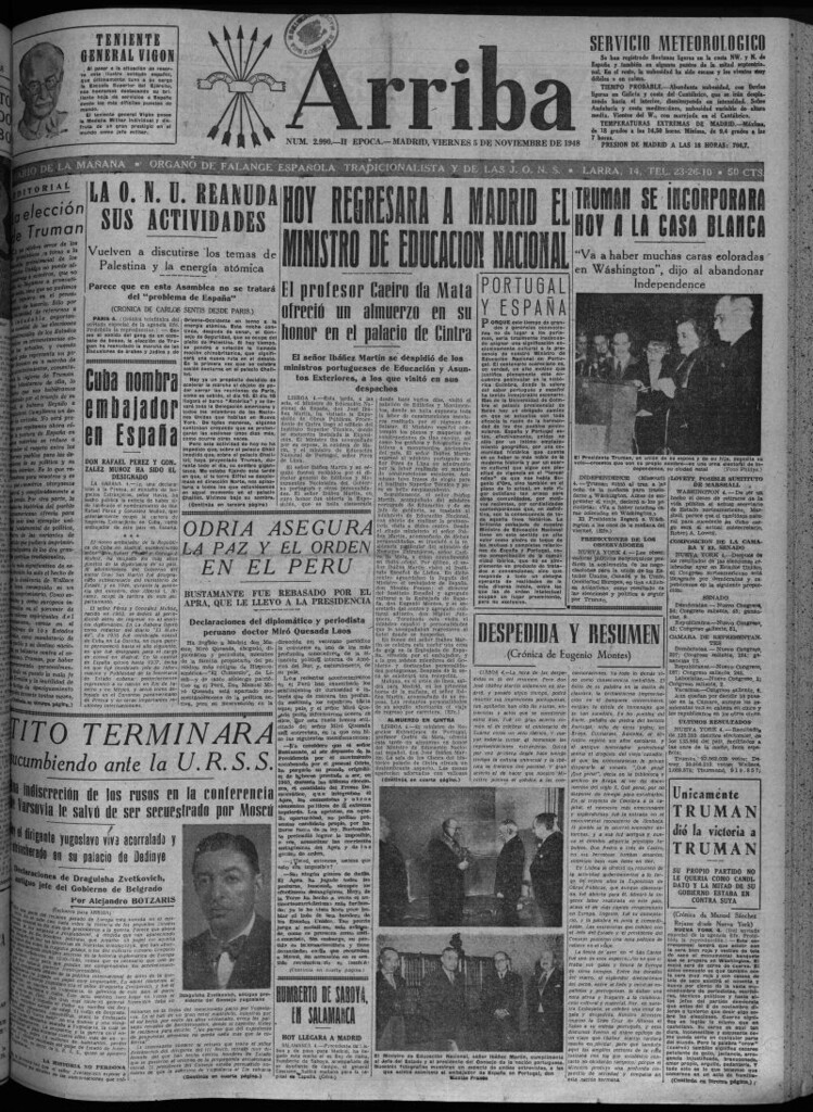 Miniatura de Arriba del 5 de noviembre de 1948