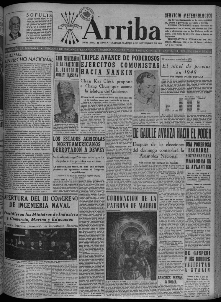 Miniatura de Arriba del 9 de noviembre de 1948