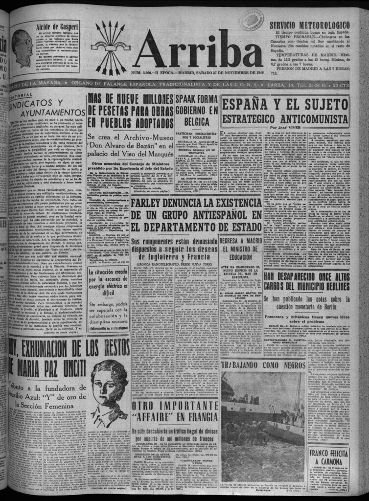 Miniatura de Arriba del 27 de noviembre de 1948