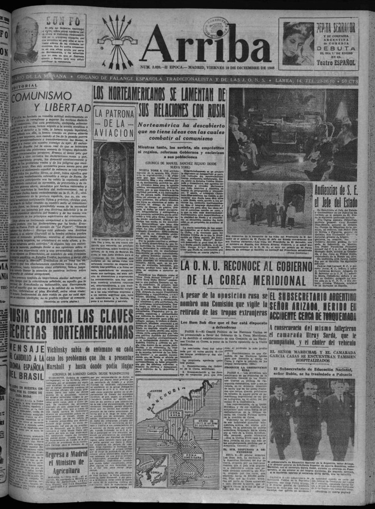 Miniatura de Arriba del 10 de diciembre de 1948