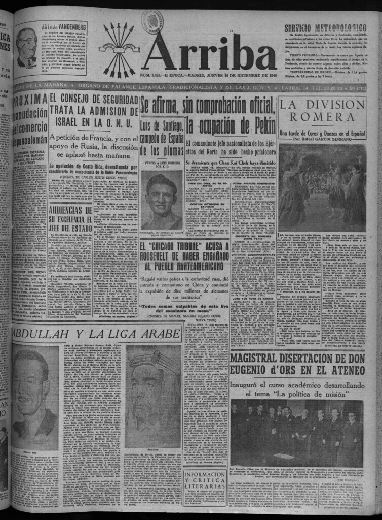Miniatura de Arriba del 16 de diciembre de 1948