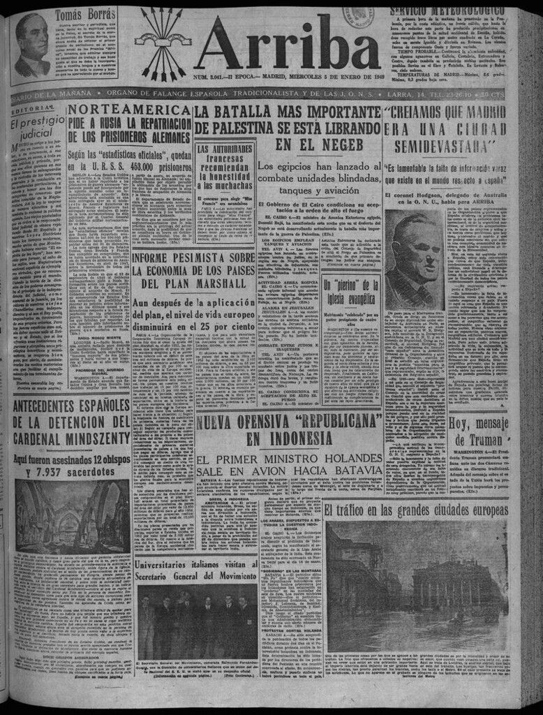 Miniatura de Arriba del 5 de enero de 1949