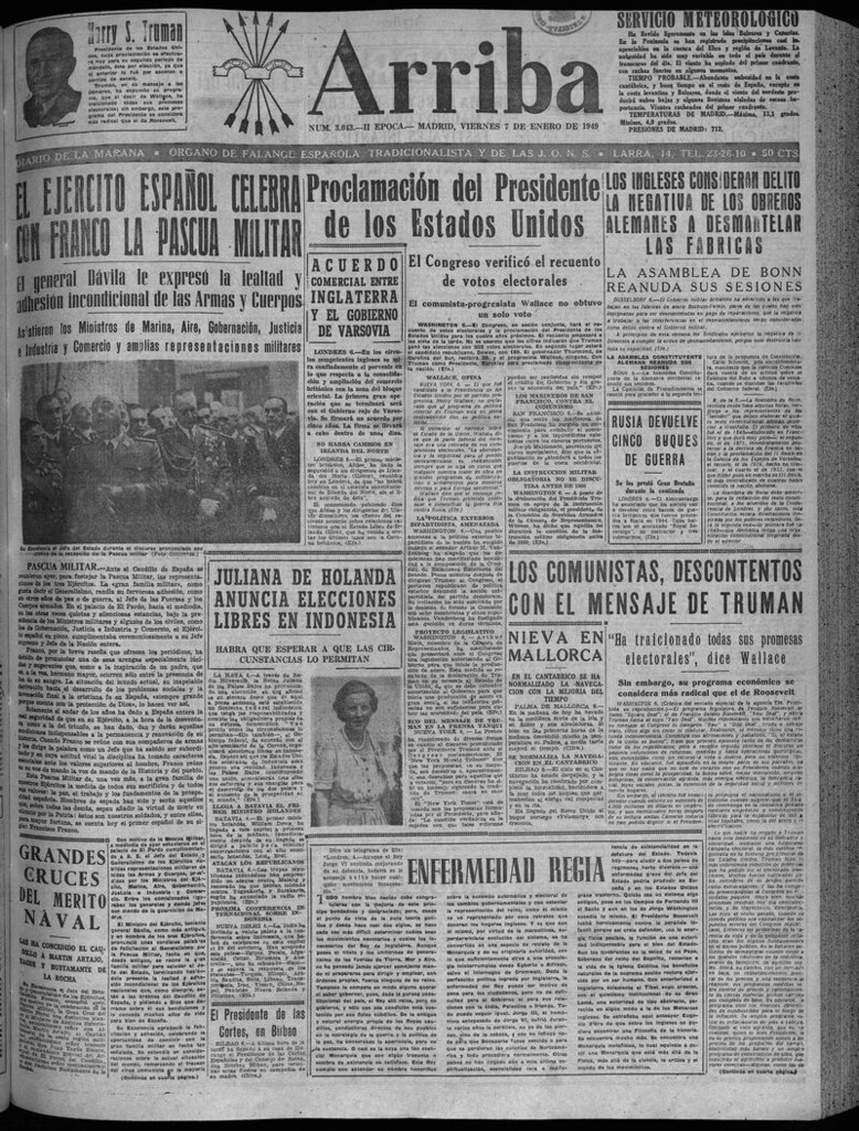Miniatura de Arriba del 7 de enero de 1949