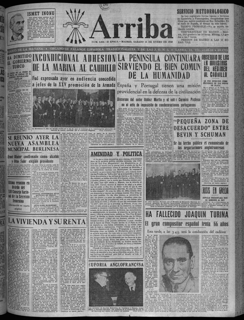 Miniatura de Arriba del 15 de enero de 1949